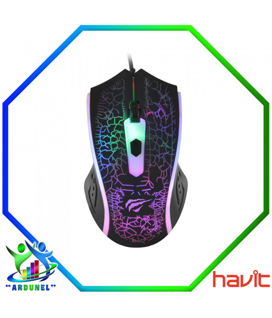 MOUSE GAMING HV-MS736W
